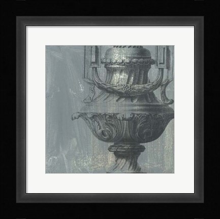 Framed Decorative Elegance I Print