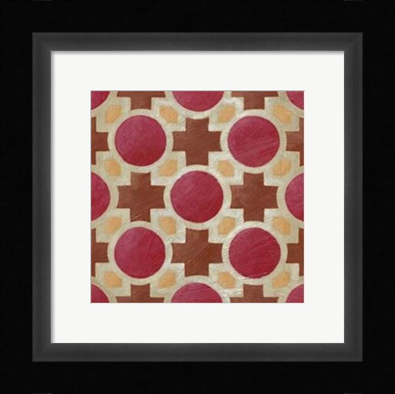 Framed Brilliant Symmetry IV Print