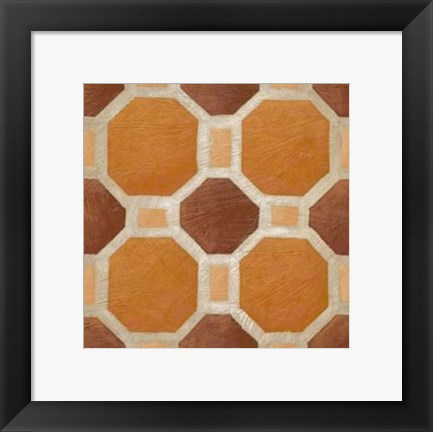 Framed Brilliant Symmetry VI Print