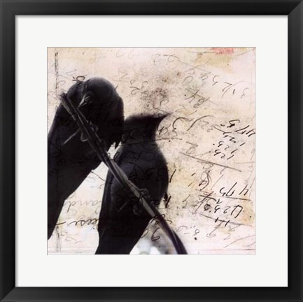 Framed What Crows Reveal II Print