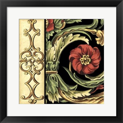 Framed Frieze Detail III Print