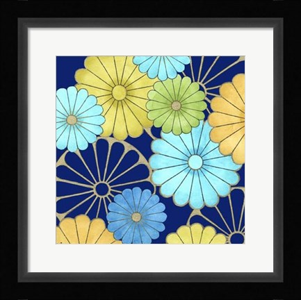 Framed Floral Confetti III Print