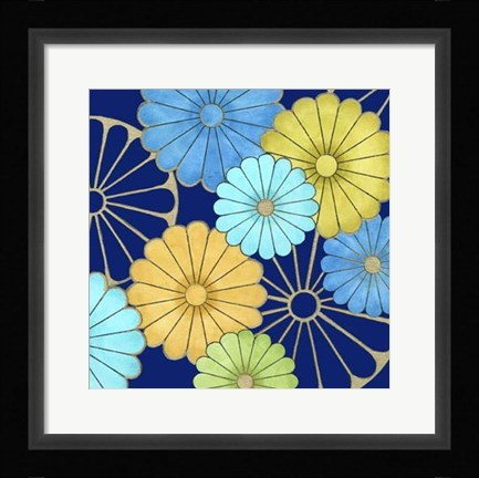 Framed Floral Confetti IV Print