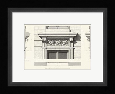 Framed Motifs Historiques V Print