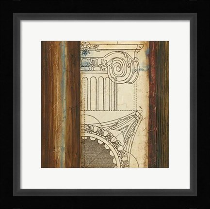Framed Architectural Archive II Print