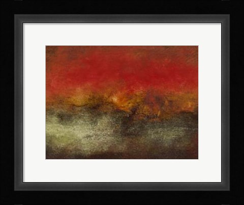 Framed Meadow I Print