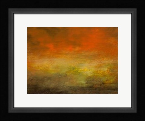 Framed Meadow VI Print