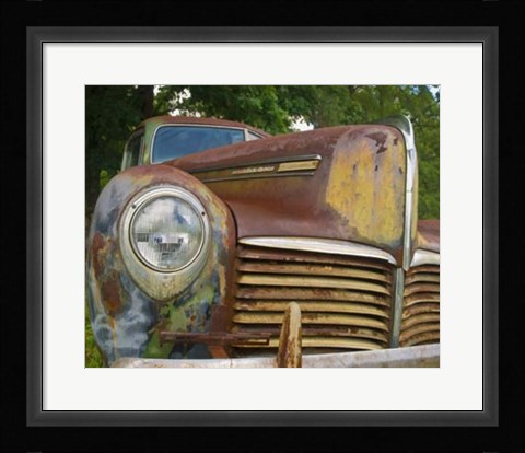 Framed Rusty Hudson I Print