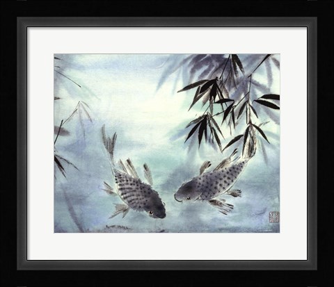 Framed Koi Print