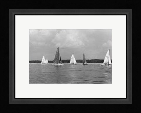 Framed Ocean Breeze I Print