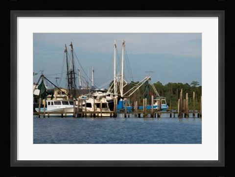 Framed Safe Harbor V Print