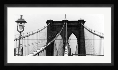 Framed Brooklyn Suspension I Print