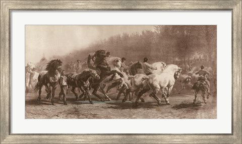 Framed Horse Fair Print