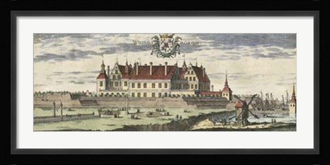 Framed Dahlberg Swedish Estate III Print