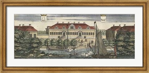 Framed Dahlberg Swedish Estate IV Print