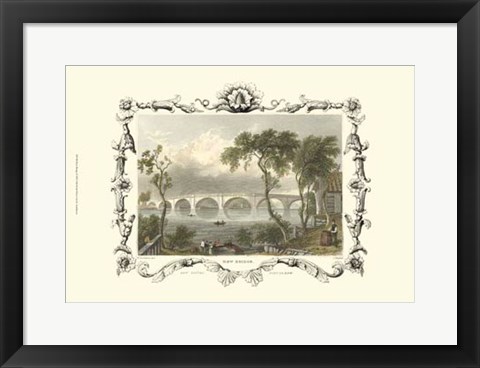 Framed Kew Bridge Print