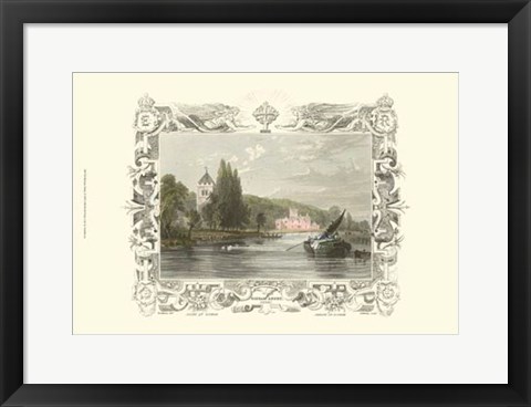 Framed Bisham Abbey Print