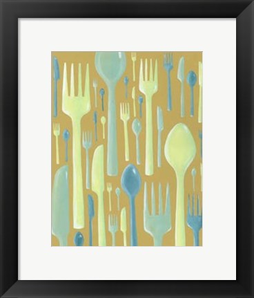 Framed Spring Cutlery II Print