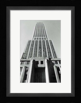 Framed Empire State Building I Print