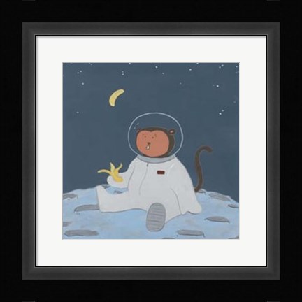 Framed Monkeys in Space IV Print