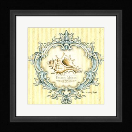 Framed Coastal Life III Print