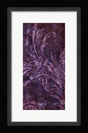 Framed Grape Tart II Print