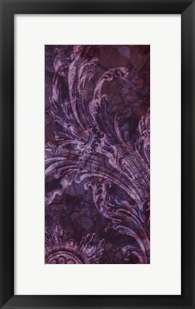 Framed Grape Tart II Print