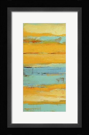 Framed Caribbean Sunrise I Print