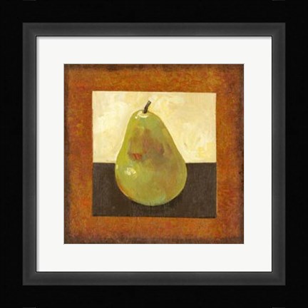 Framed Gilded Fruit I Print