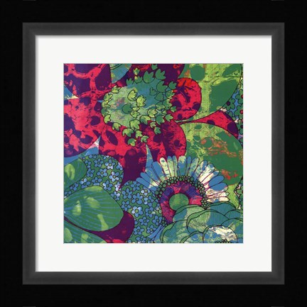 Framed Oopsy Daisy II Print