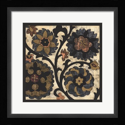 Framed Vintage Suzani IV Print