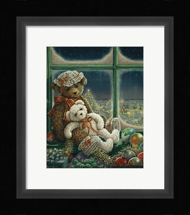 Framed Molly and Sugar Bear Print