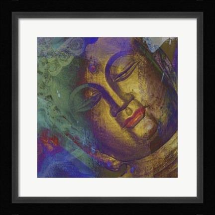 Framed Zen Modern I Print