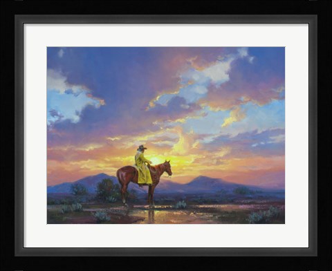 Framed Sun Burn Print