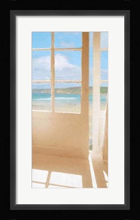 Framed Coastal Doorway III Print