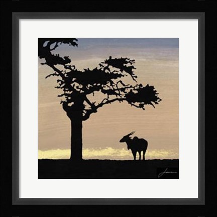 Framed Savanna II Print