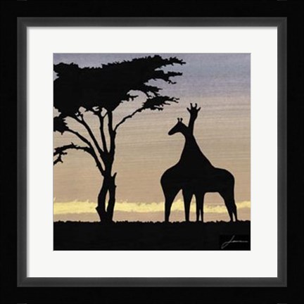 Framed Savanna IV Print