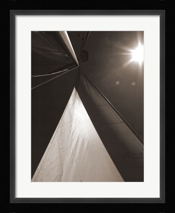 Framed Sail Geometry I Print