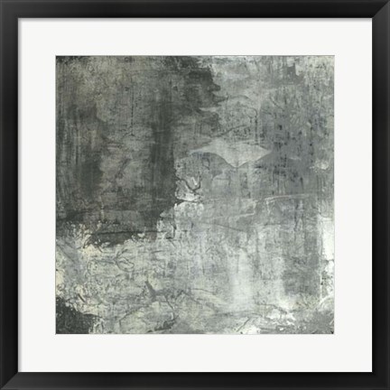 Framed Gray Abstract II Print