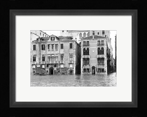 Framed Waterways of Venice XVI Print