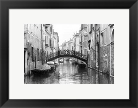 Framed Waterways of Venice XVII Print