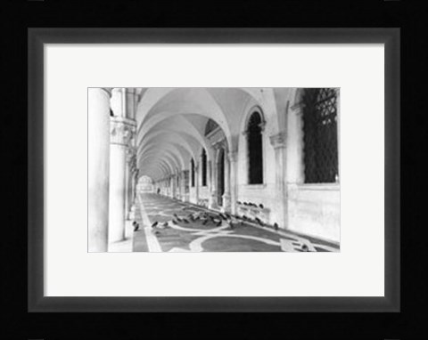 Framed Archways of Venice I Print