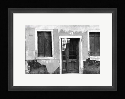 Framed Doors of Venice VII Print