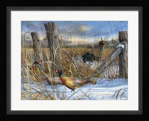 Framed Corner Post Print