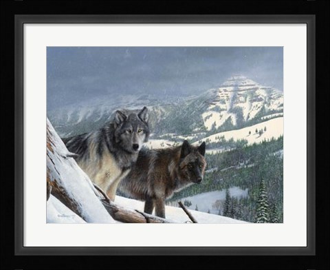 Framed Vantage Point III Print