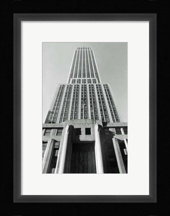 Framed Empire State Building I Print