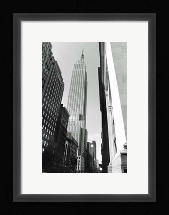 Framed Empire State Building II Print