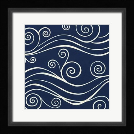 Framed Ocean Motifs II Print