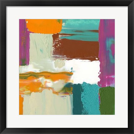 Framed Neon City III Print