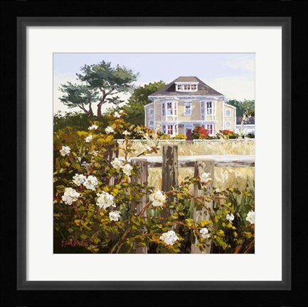 Framed Victorian Triptych I Print